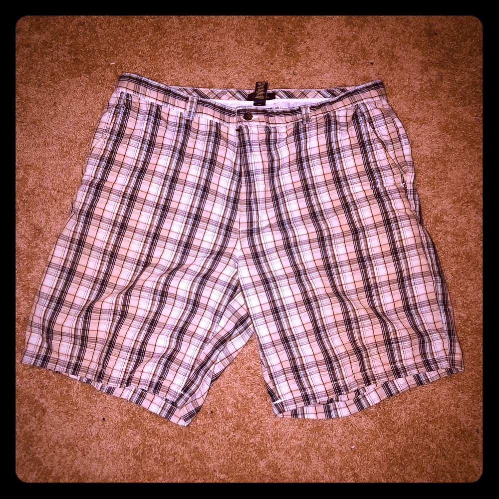 Men’s Club Room Preppy Plaid Shorts